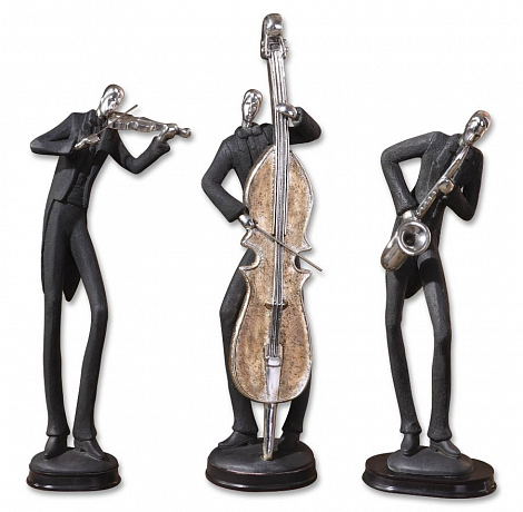 Musicians Figurines S/3